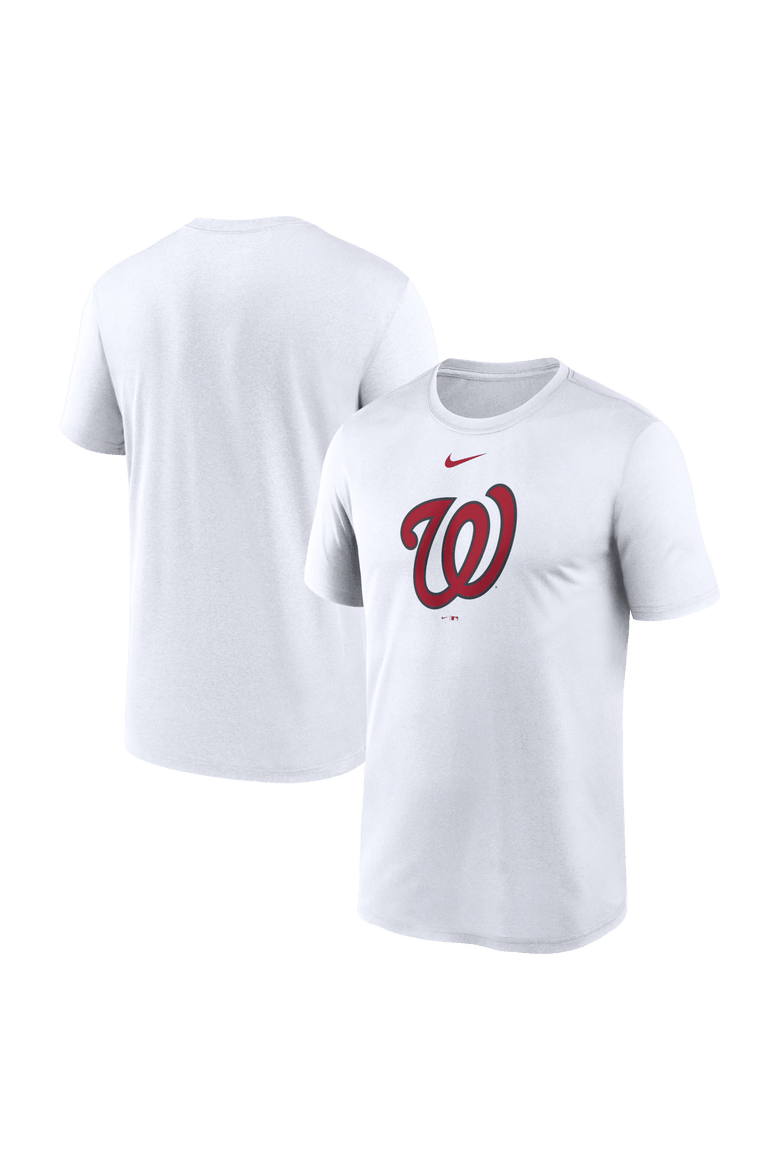 Men's Nike White Washington Nationals New Legend Dri-FIT T-Shirt, Main, color, White