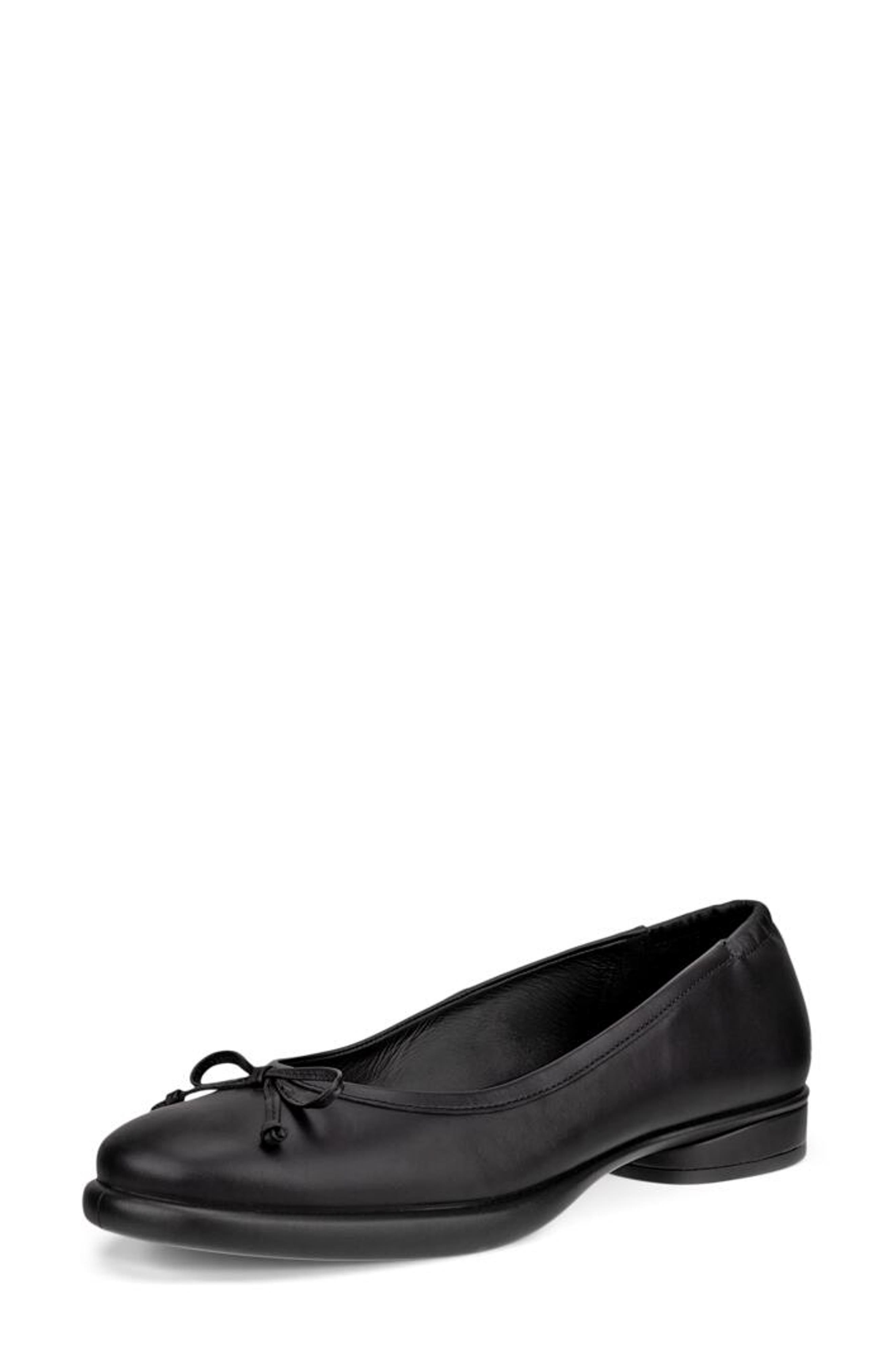 ECCO Sculpted LX Ballet Flat, Alternate, color, Black