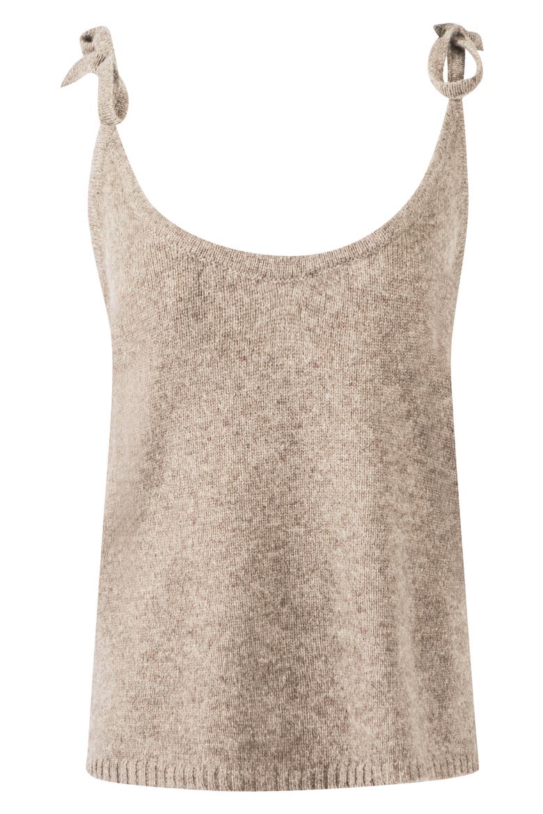 Sera Merino Wool Blend Maternity Sweater Camisole, Alternate, color, CAMEL
