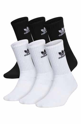 adidas Kids' Trefoil 6-Pack Crew Socks