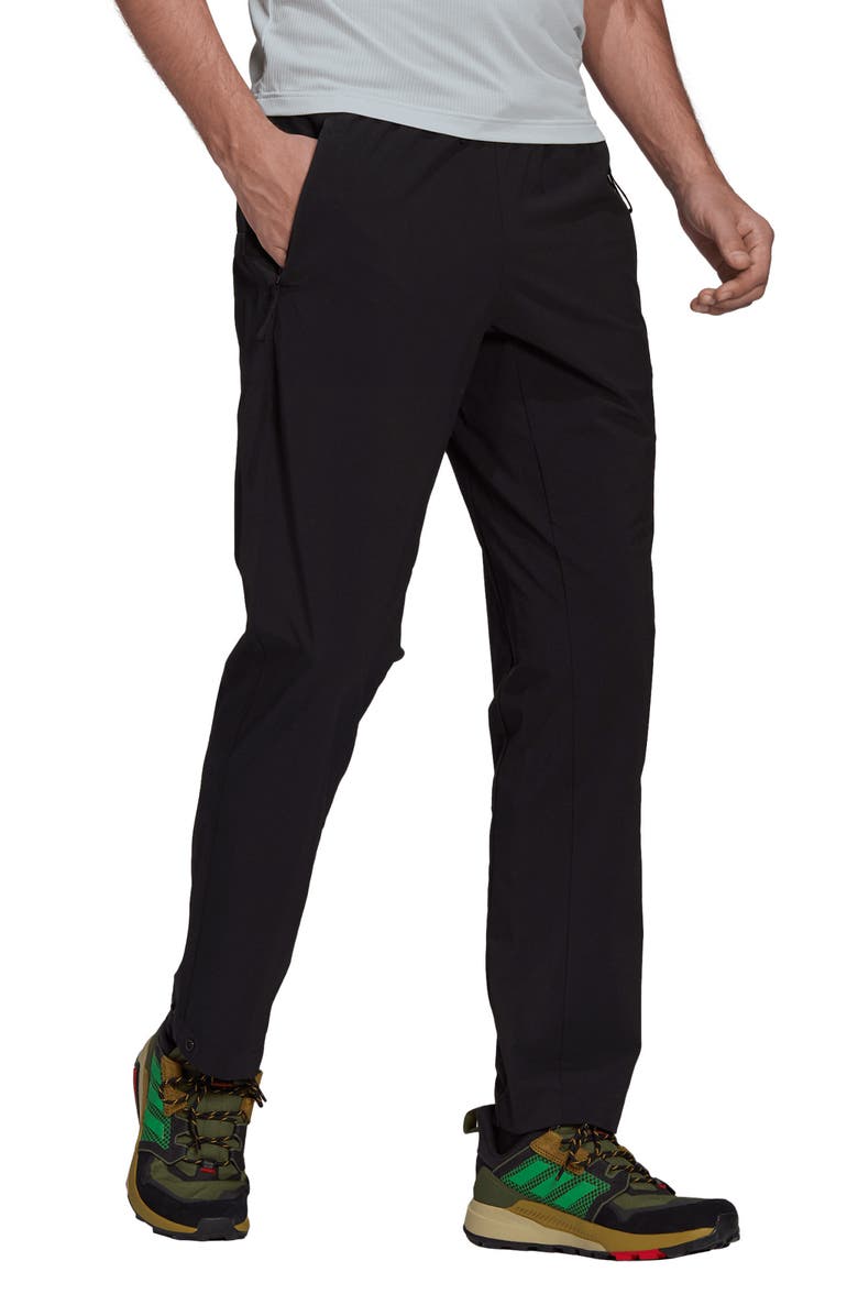 adidas Terrex Liteflex Water Repellent Hiking Pants, Main, color,