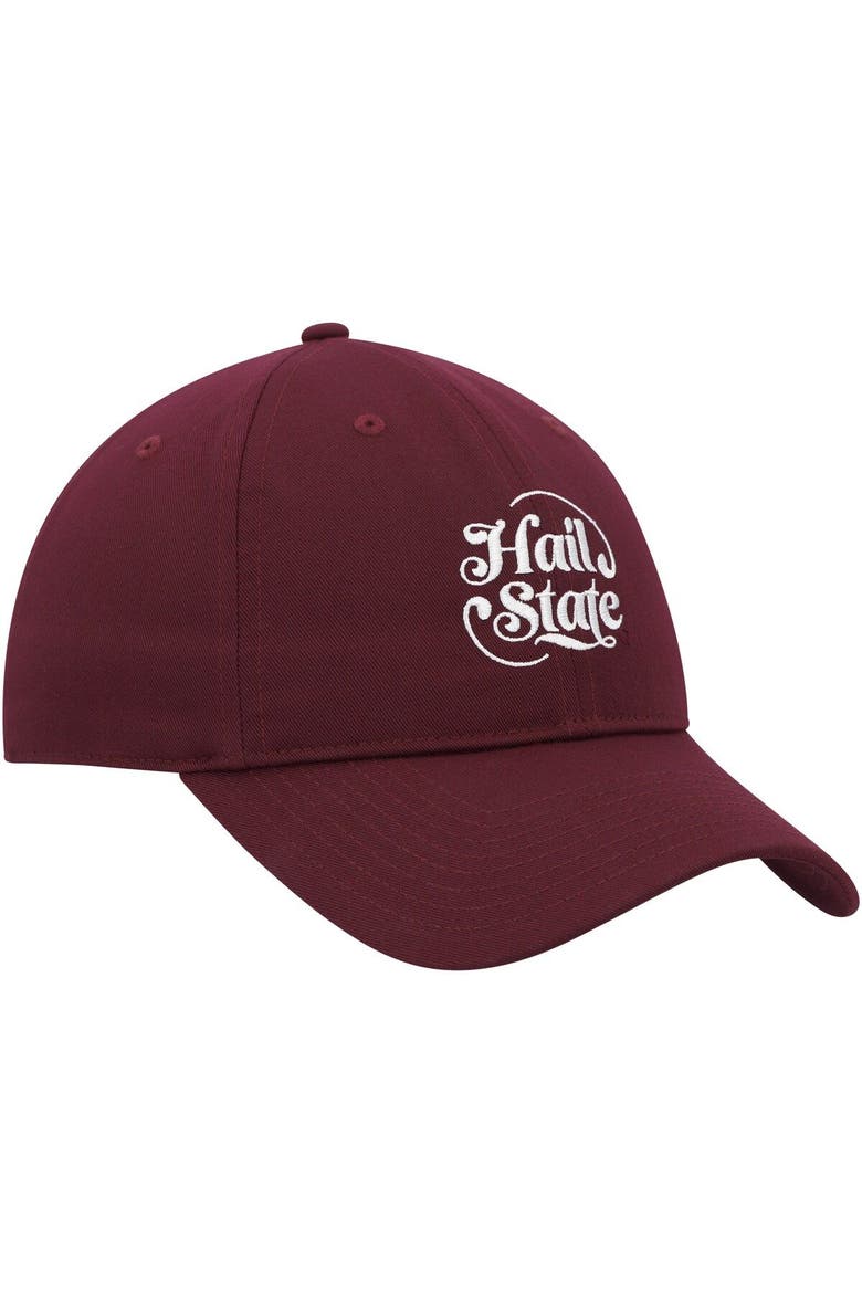 Men's adidas Maroon Mississippi State Bulldogs Slouch Adjustable Hat, Alternate, color, Maroon