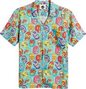 Boardies Lucha Libre Camp Shirt