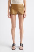 Paloma Wool Suau Leather Shorts