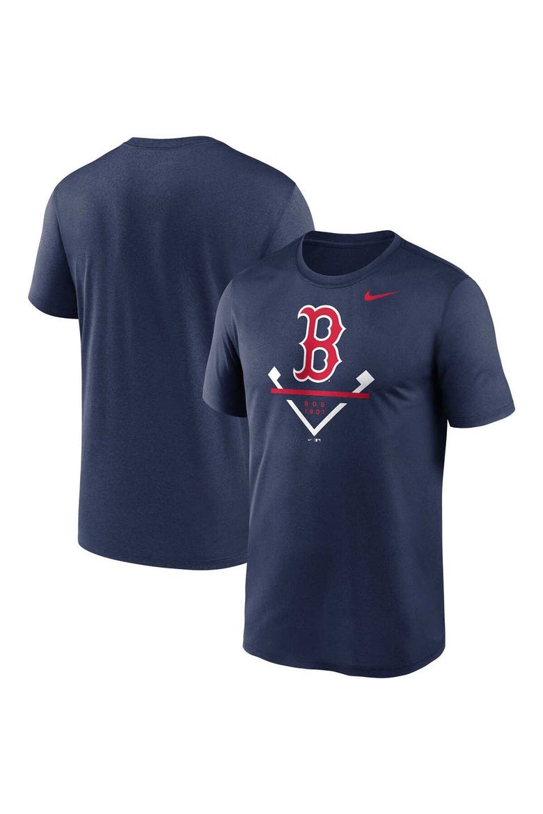 Men's Nike Navy Boston Red Sox Big & Tall Icon Legend Performance T-Shirt, Main, color, Navy