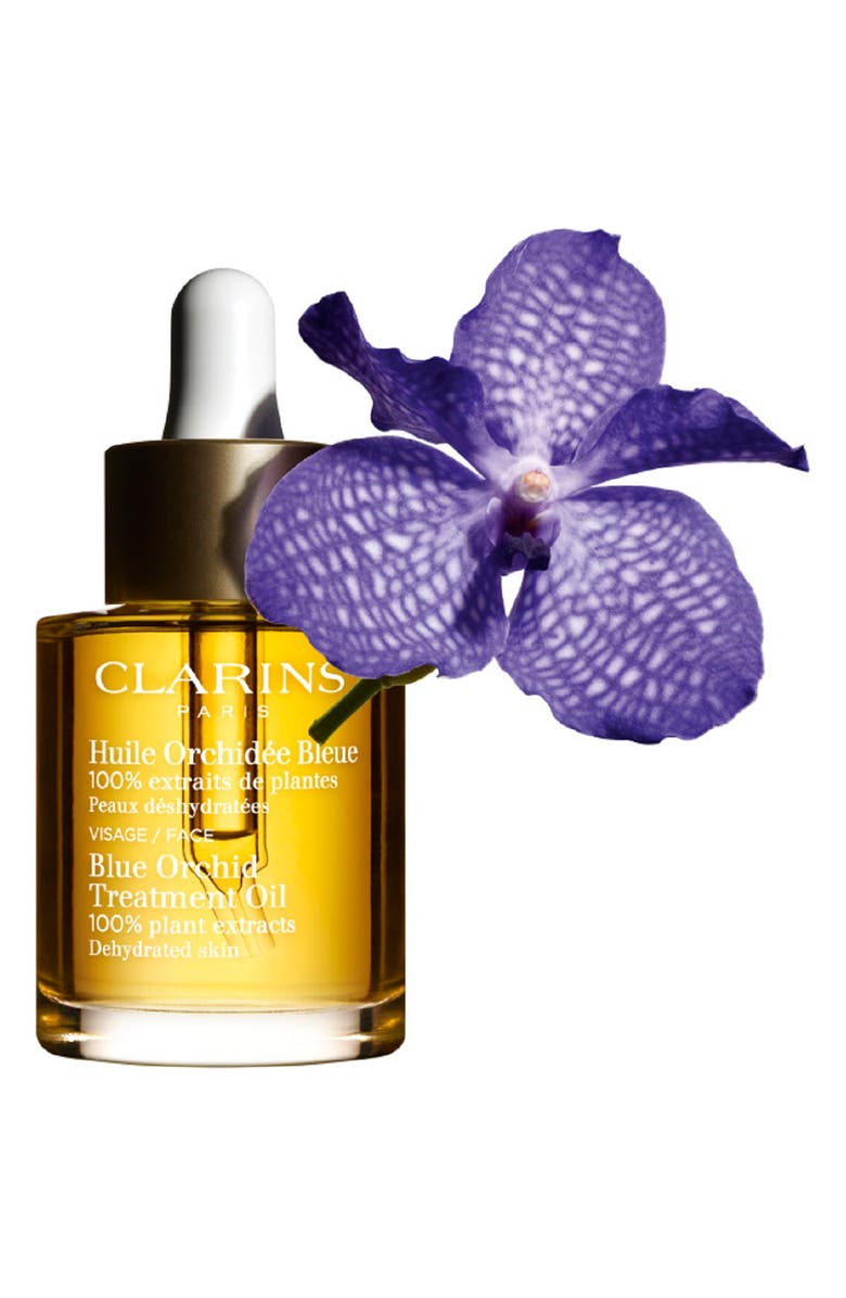 Clarins Blue Orchid Face Treatment Oil, Alternate, color, 