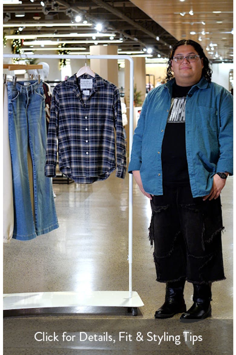 Eileen Plaid Relaxed Fit Button-Up Shirt video