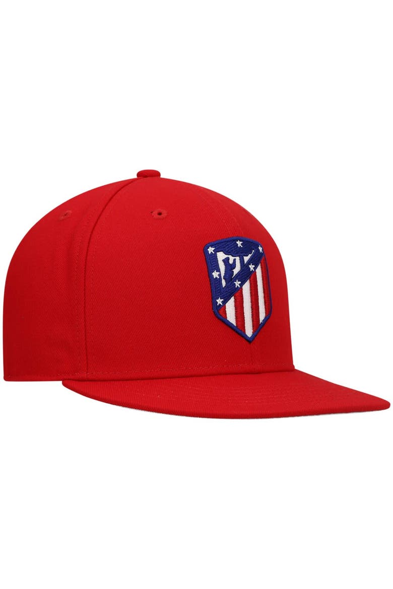 Men's Red Atletico de Madrid Dawn Fitted Hat, Alternate, color, Red