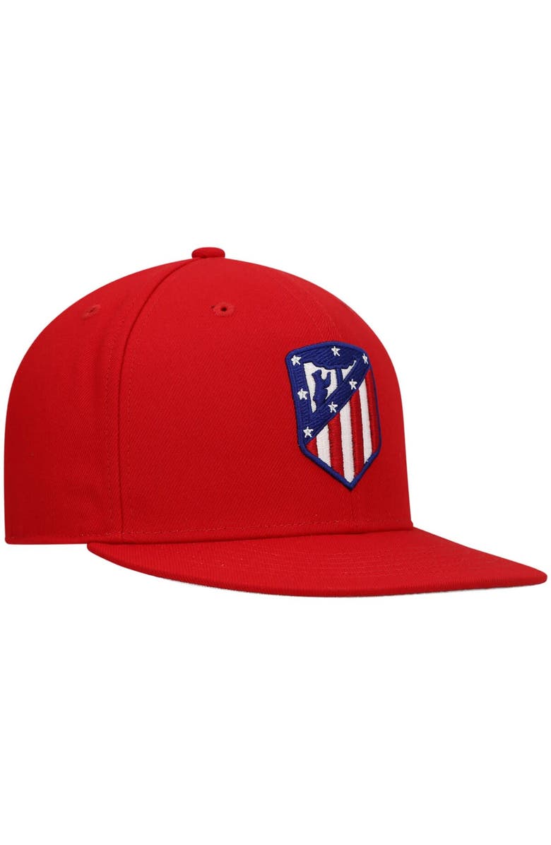 FAN INK Men's Red Atletico de Madrid Dawn Fitted Hat, Alternate, color,