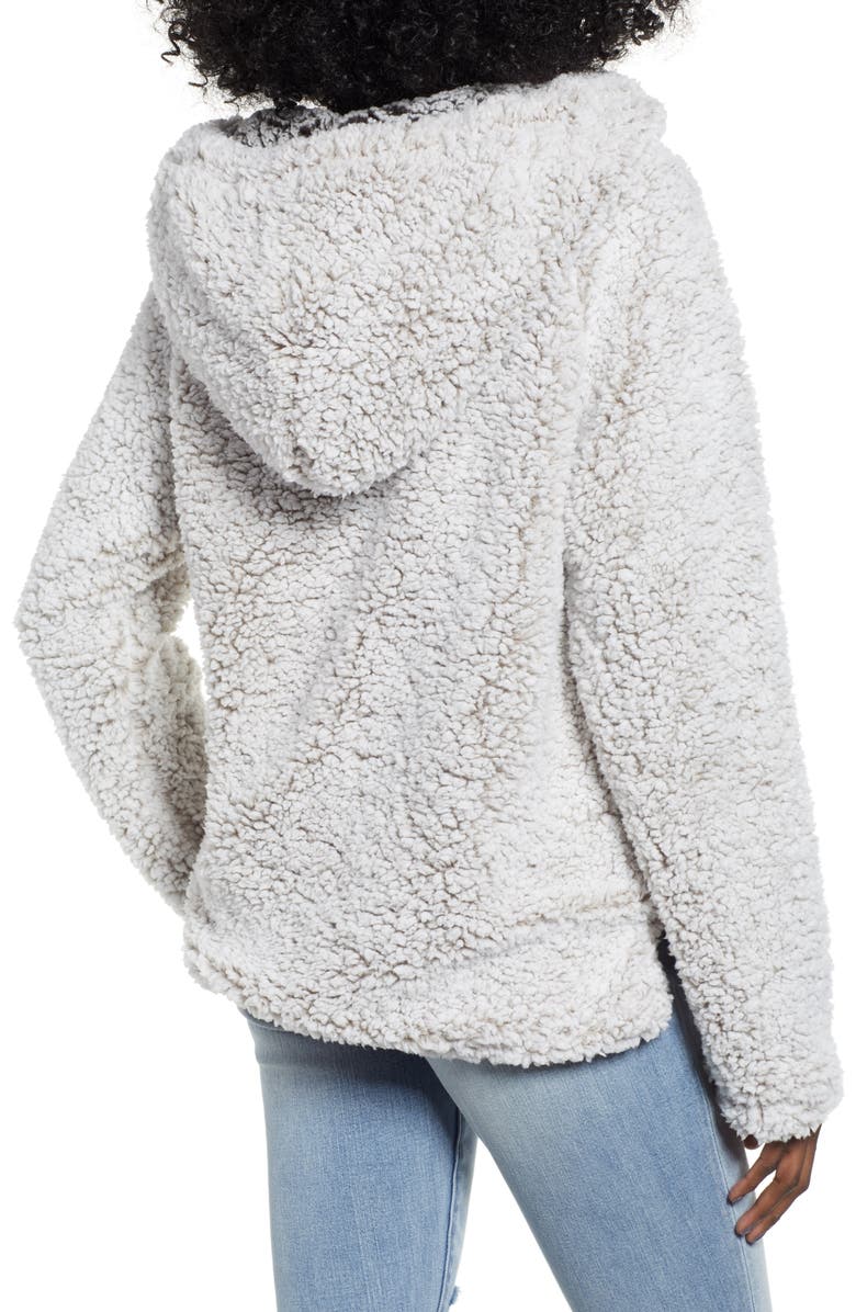 Thread & Supply Cozy Fleece Hoodie, Alternate, color, 