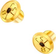 In Season Jewelry Yellow Gold Replacement Screw Backs