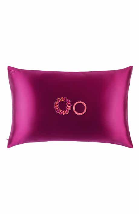 slip Blossom Nights Pillowcase & Scrunchies Set USD $108 Value
