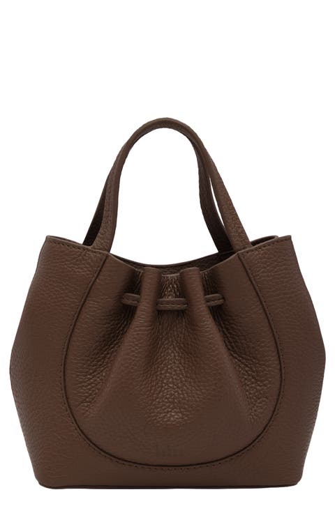 Katrina Mini Leather Tote