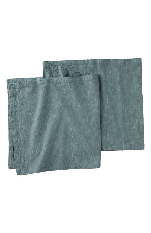 Coyuchi Toro Canyon Organic Cotton Runner In Blue