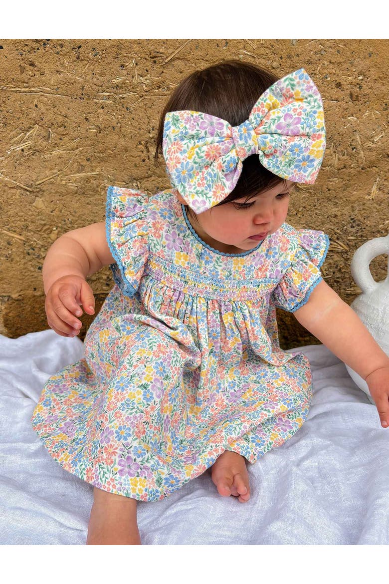 Smocked Dress, Alternate, color, Isabella Print