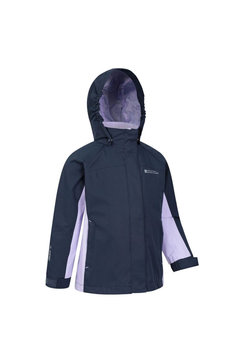Childrens/Kids Shelly Waterproof Jacket, Alternate, color, Navy