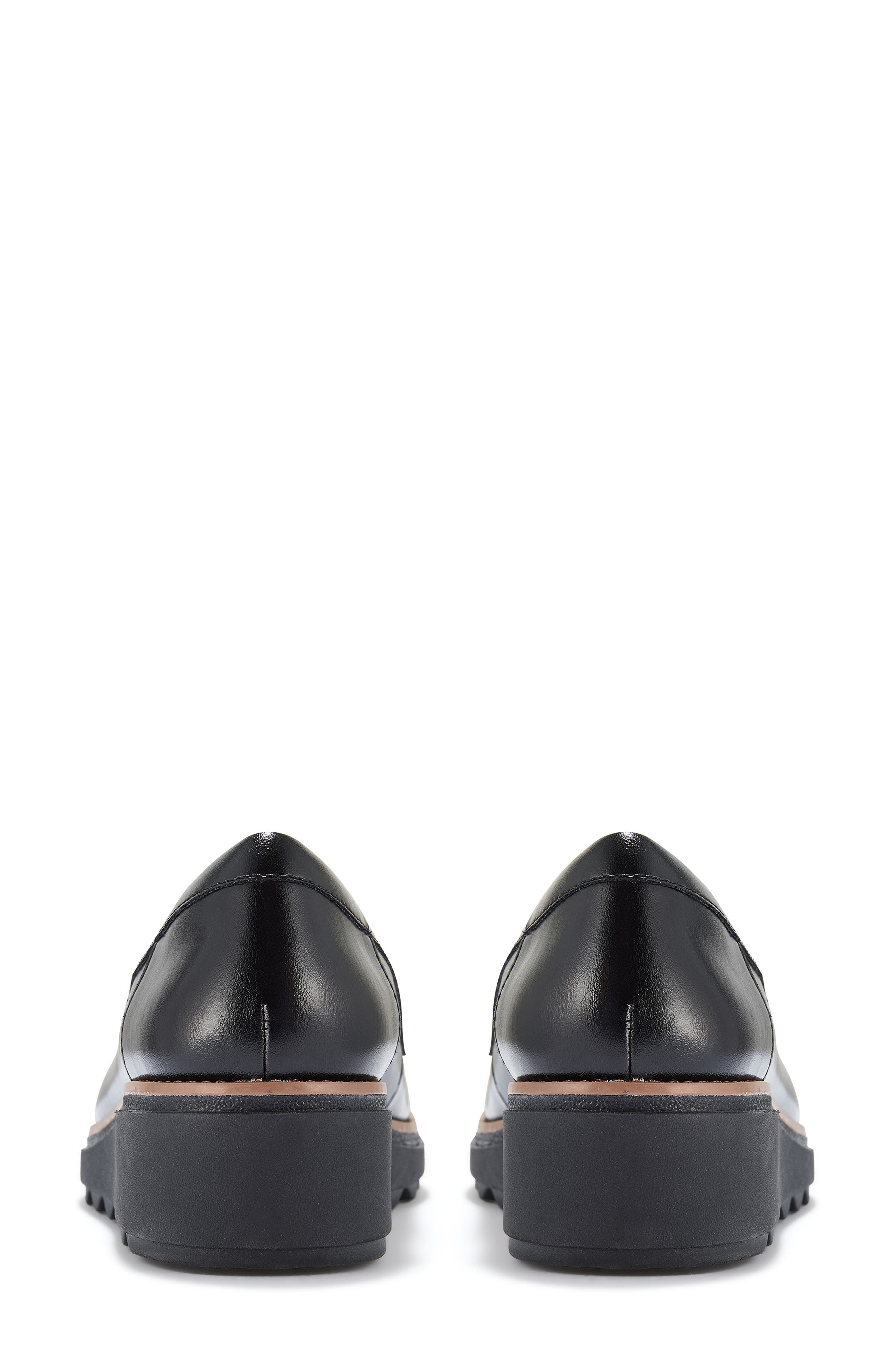 Clarks<sup>®</sup> Sharon Pace Loafer, Alternate, color, Black Leather