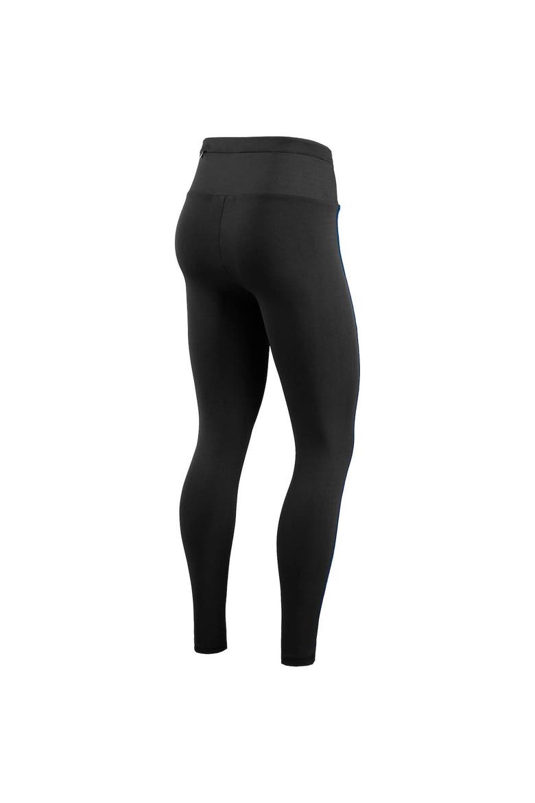 Women's WEAR by Erin Andrews Black Philadelphia 76ers Athletic Stretch Leggings, Alternate, color, Black