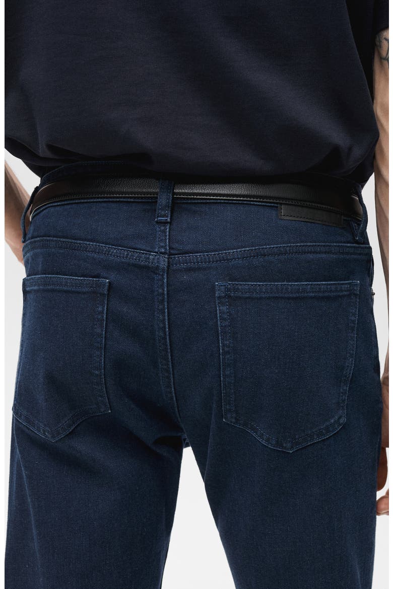 Jan Slim Fit Jeans, Alternate, color, DEEP DARK BLUE