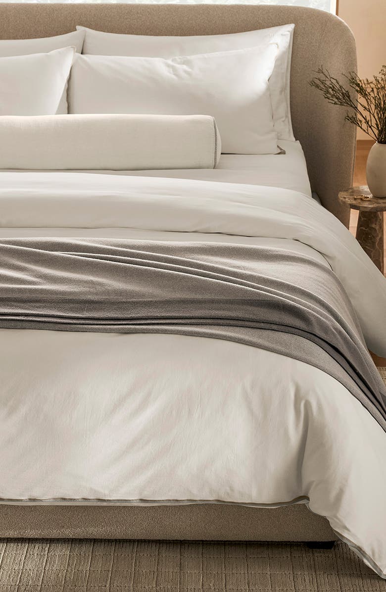 Boll & Branch Trielle Percale Duvet Cover & Shams Set, Alternate, color, 