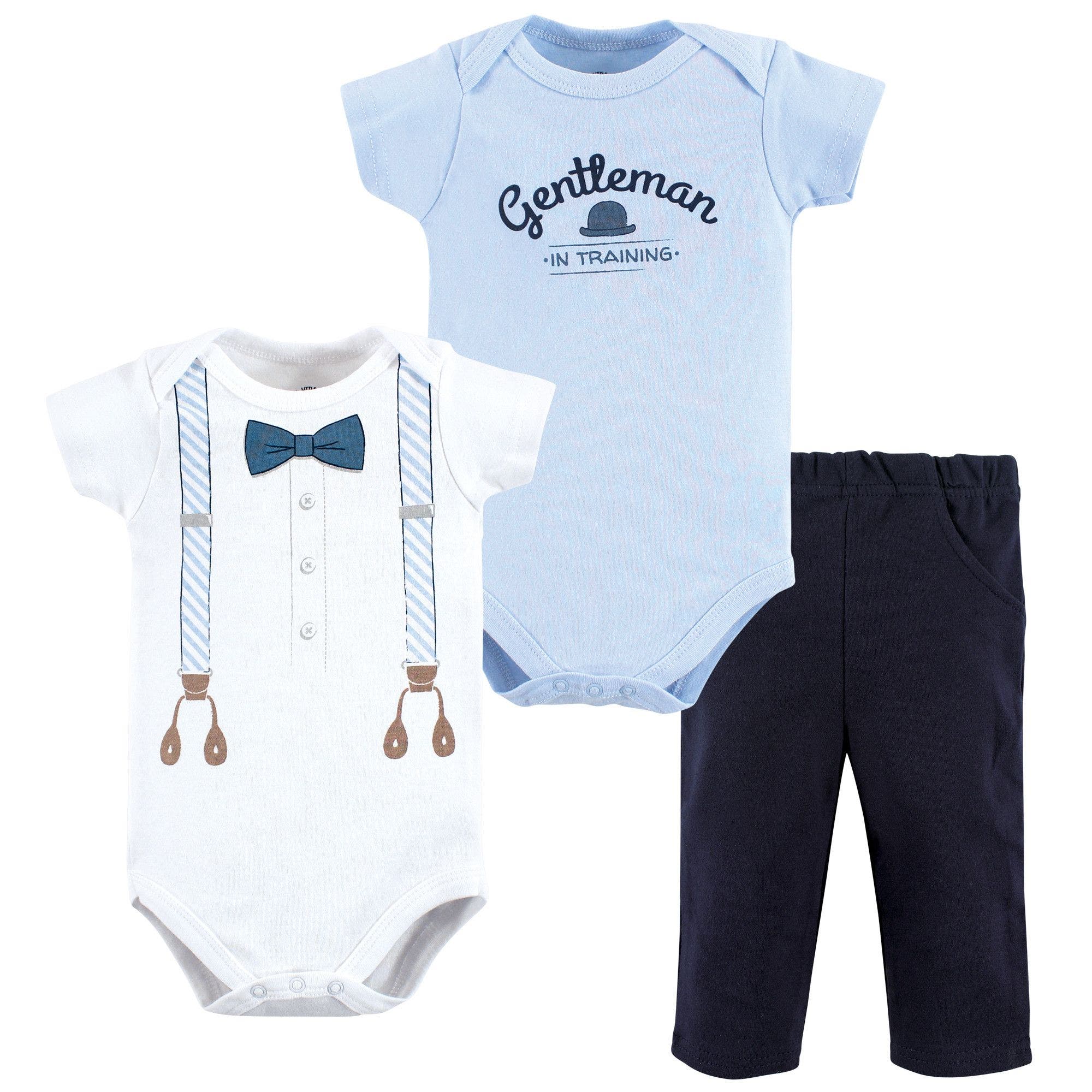 Light Blue Suspenders