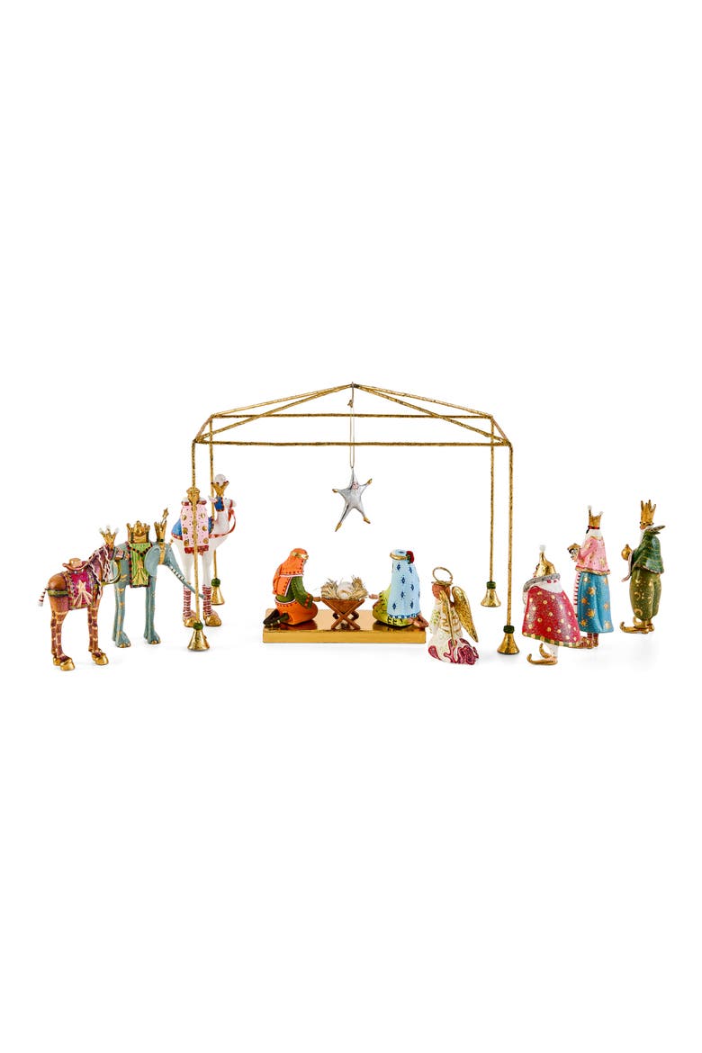 10-Piece Nativity Set, Alternate, color, MULTI