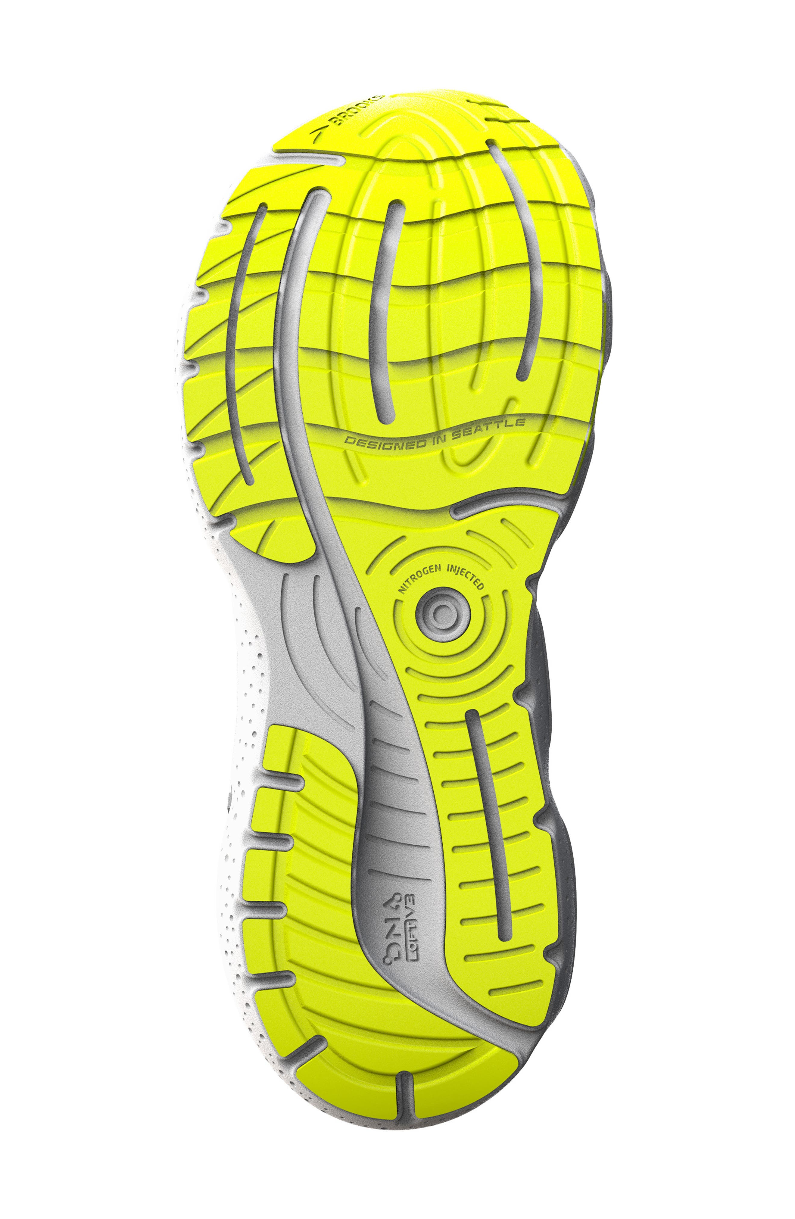 Glycerin GTS 20 Running Shoe, Alternate, color, WHITE/ NIGHTLIFE