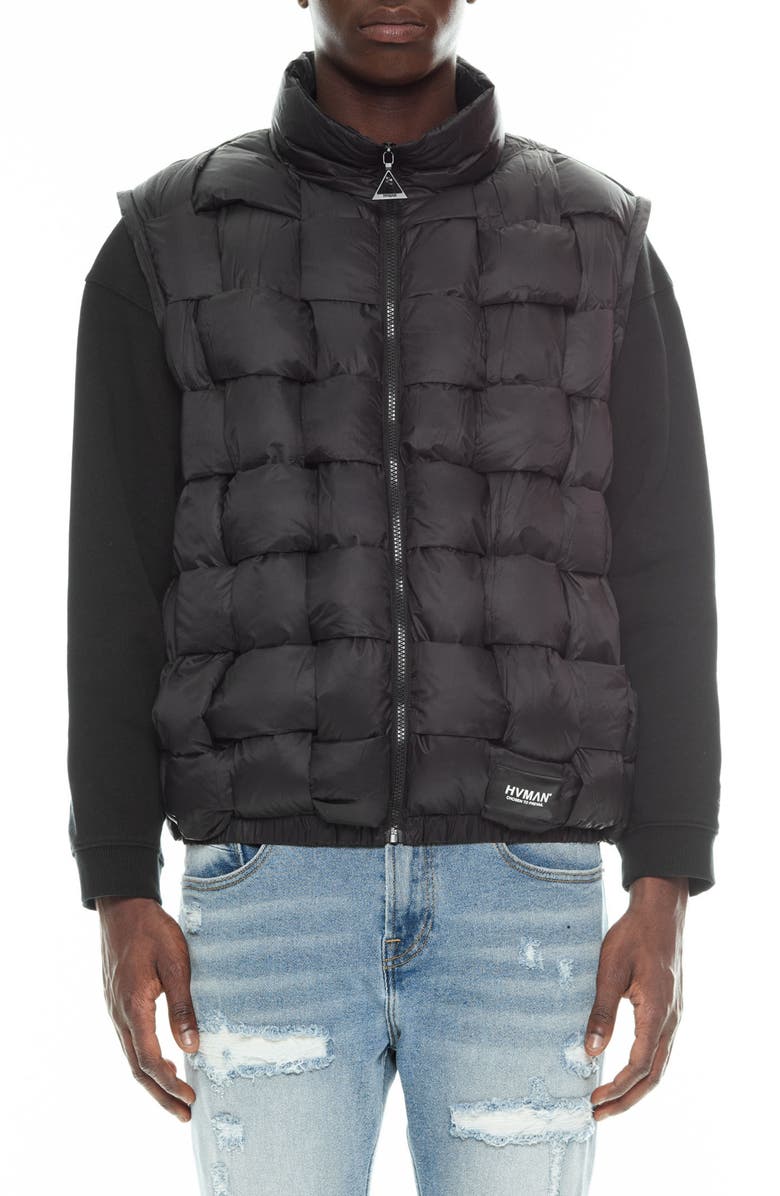 HVMAN Convertible Quilted Puffer Jacket, Alternate, color,