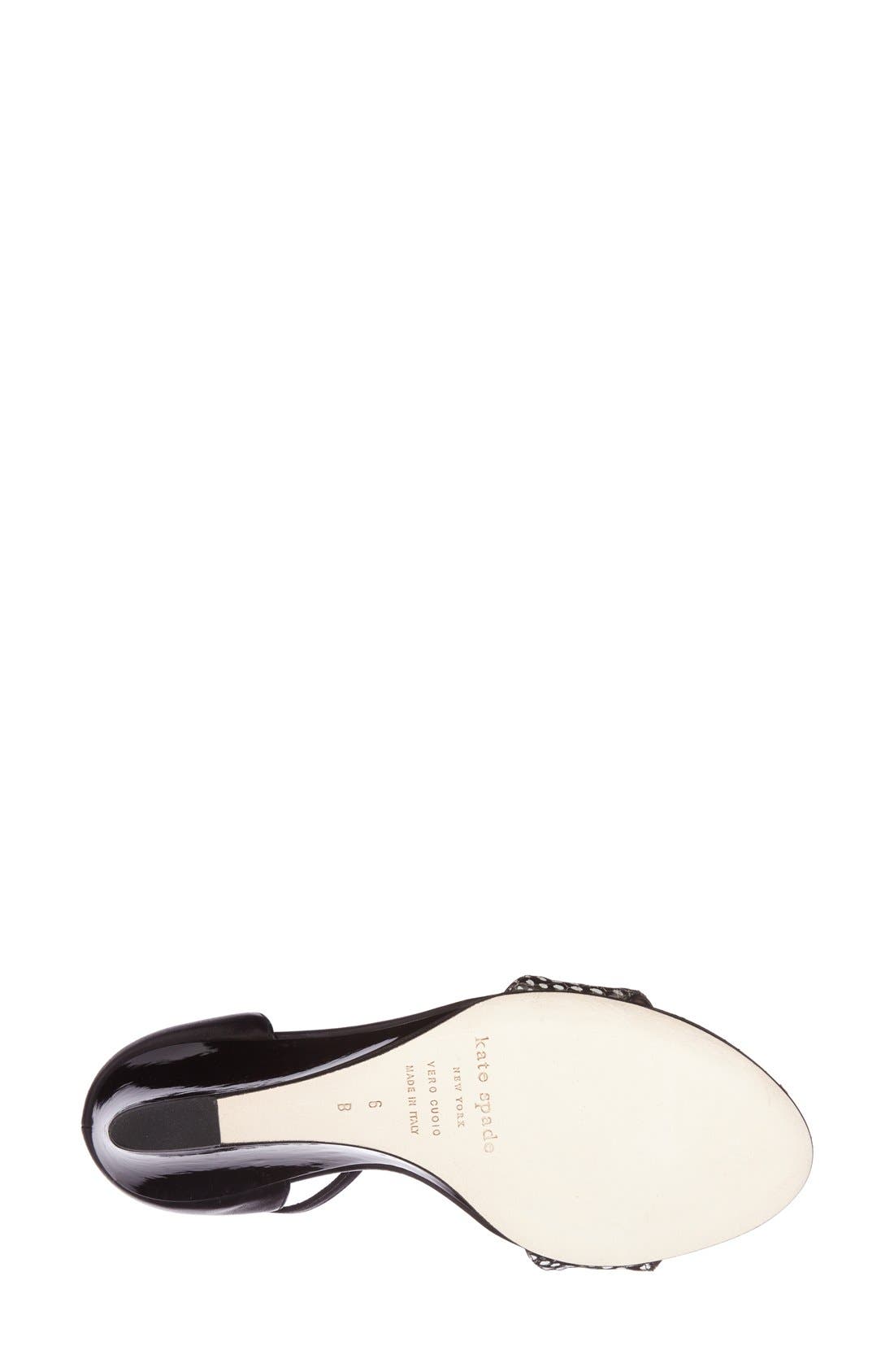 Kate Spade New York 'amanda' wedge sandal, Alternate, color, 