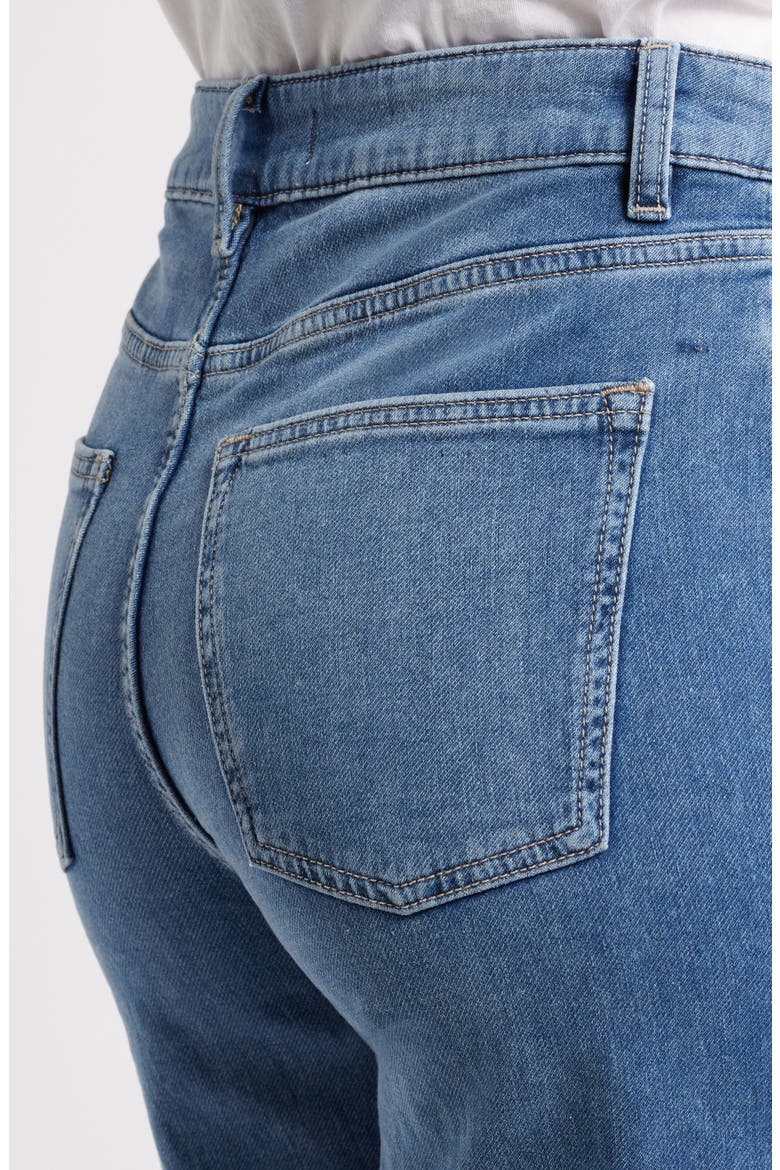 NCE High Waist Wide Leg Jeans, Alternate, color, DAY DREAMER