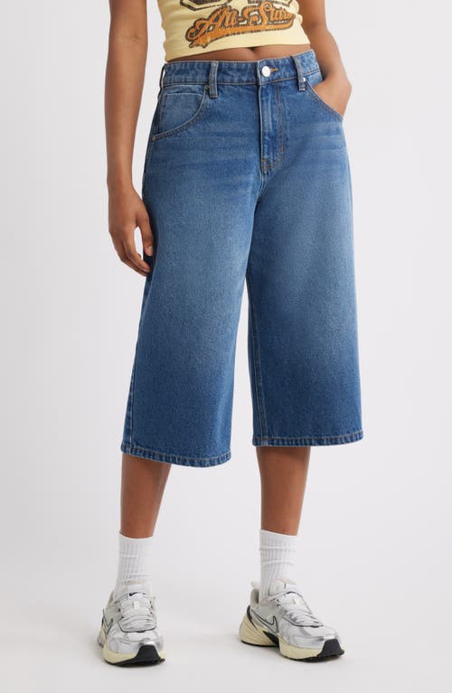 PTCL PTCL WREN HIGH WAIST LONGLINE BERMUDA DENIM SHORTS