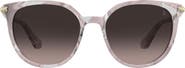 Stuart Weitzman 55mm Gradient Square Sunglasses