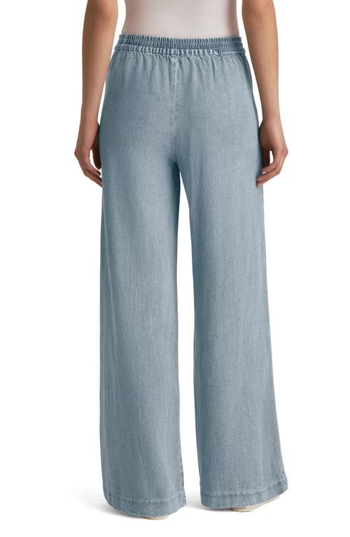 Favorite Daughter The Malibu Wide Leg Jeans In Blue