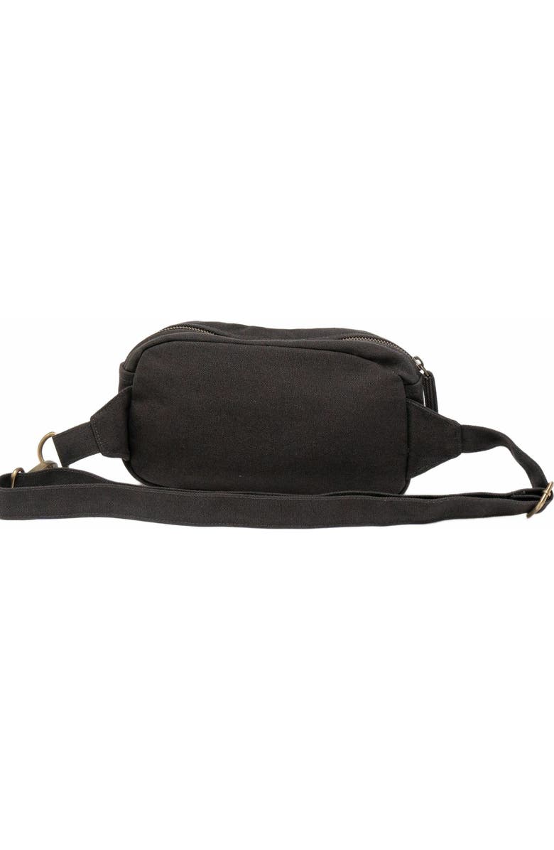 Terra Thread Organic Cotton Sling Belt Bag, Alternate, color, Charcoal Grey