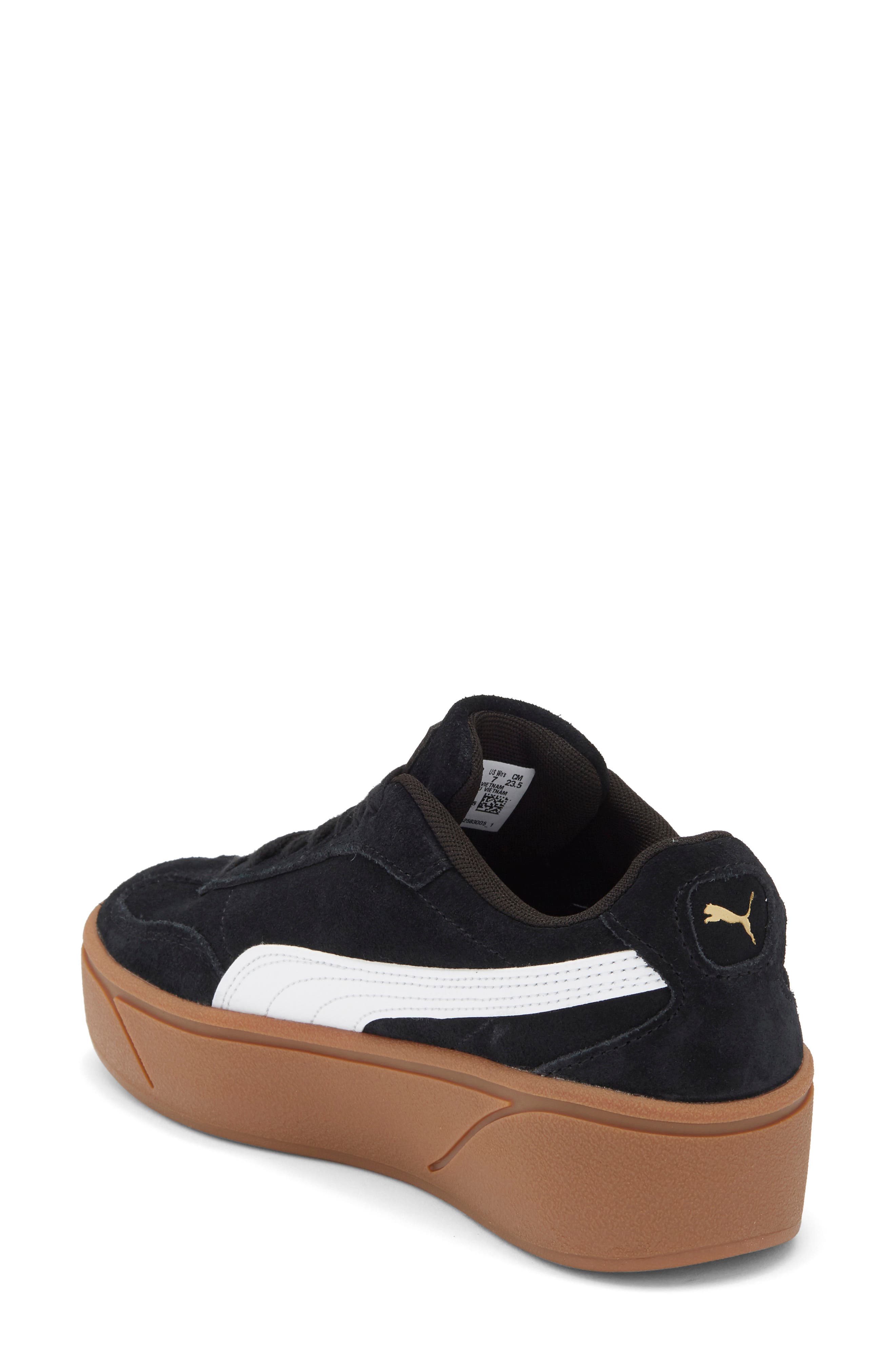 PUMA Club II Era Platform Sneaker, Alternate, color, Puma Black/ Puma White