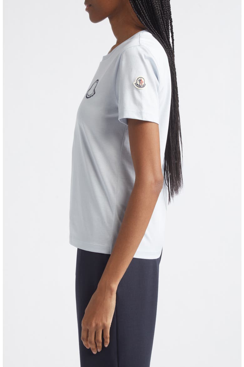 Logo Cotton Jersey Graphic T-Shirt, Main, color, BLUE