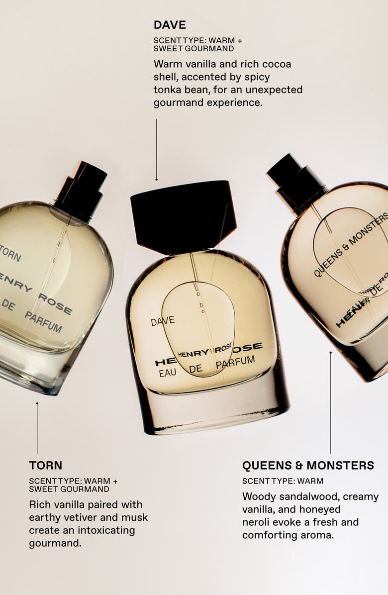 HENRY ROSE Dave Vanilla Eau de Parfum, Alternate, color,