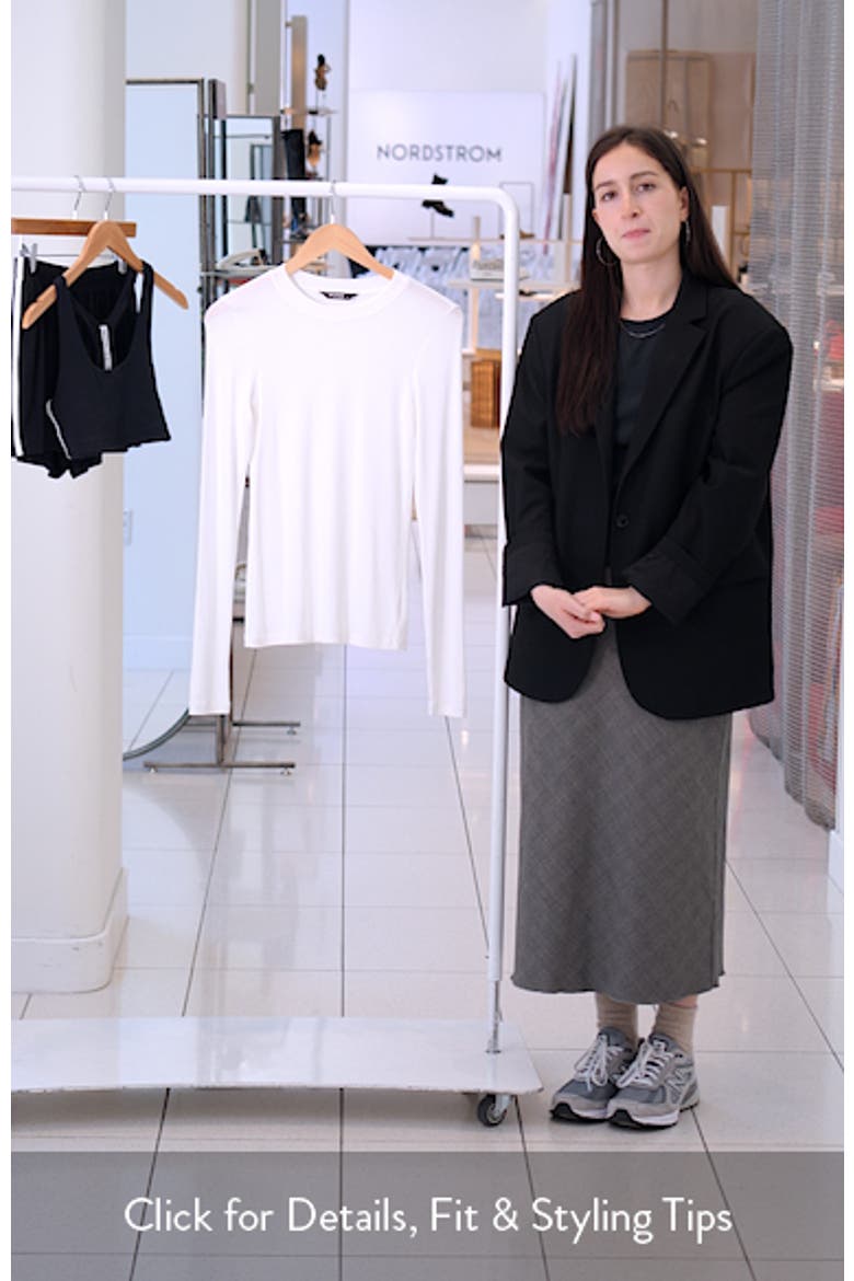 Louise Rib Long Sleeve T-Shirt video