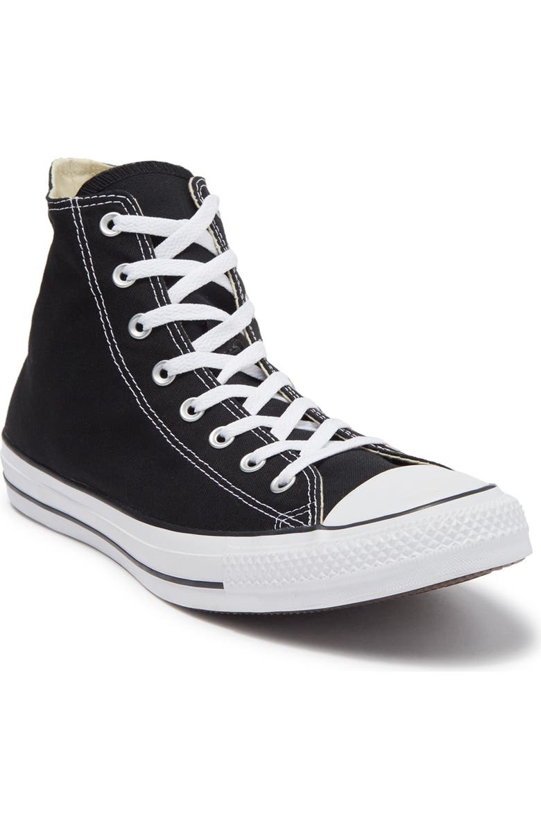 Converse Chuck Taylor<sup>®</sup> All Star<sup>®</sup> High Top Sneaker, Main, color, Black