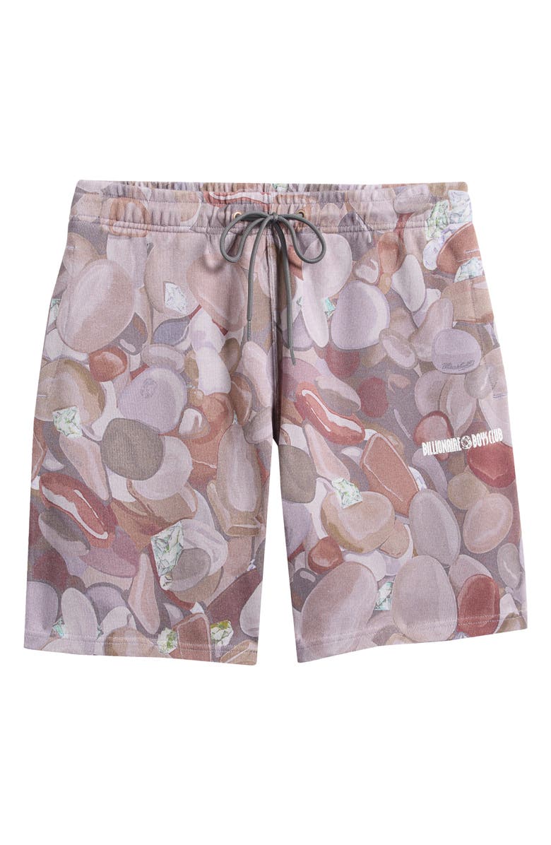 Billionaire Boys Club BB Rocks Drawstring Knit Shorts, Alternate, color, Moonstruck