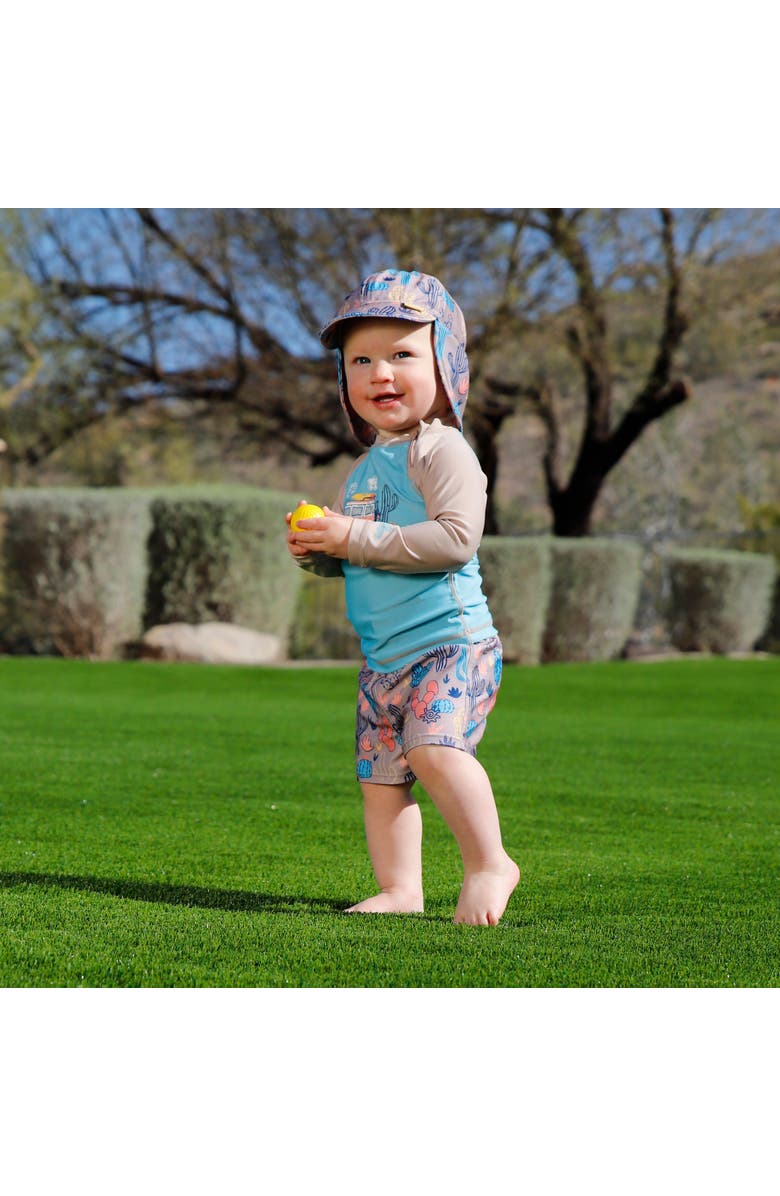 UV Skinz Zippy Long Sleeve Sun & Swim Shirt, Alternate, color, Desert Road Trip