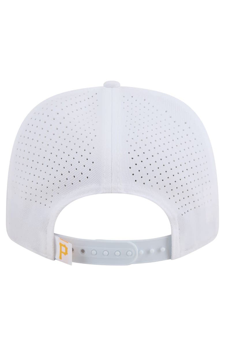 New Era Men's New Era White Pittsburgh Pirates COOLERA 9SEVENTY Adjustable Hat, Alternate, color, White