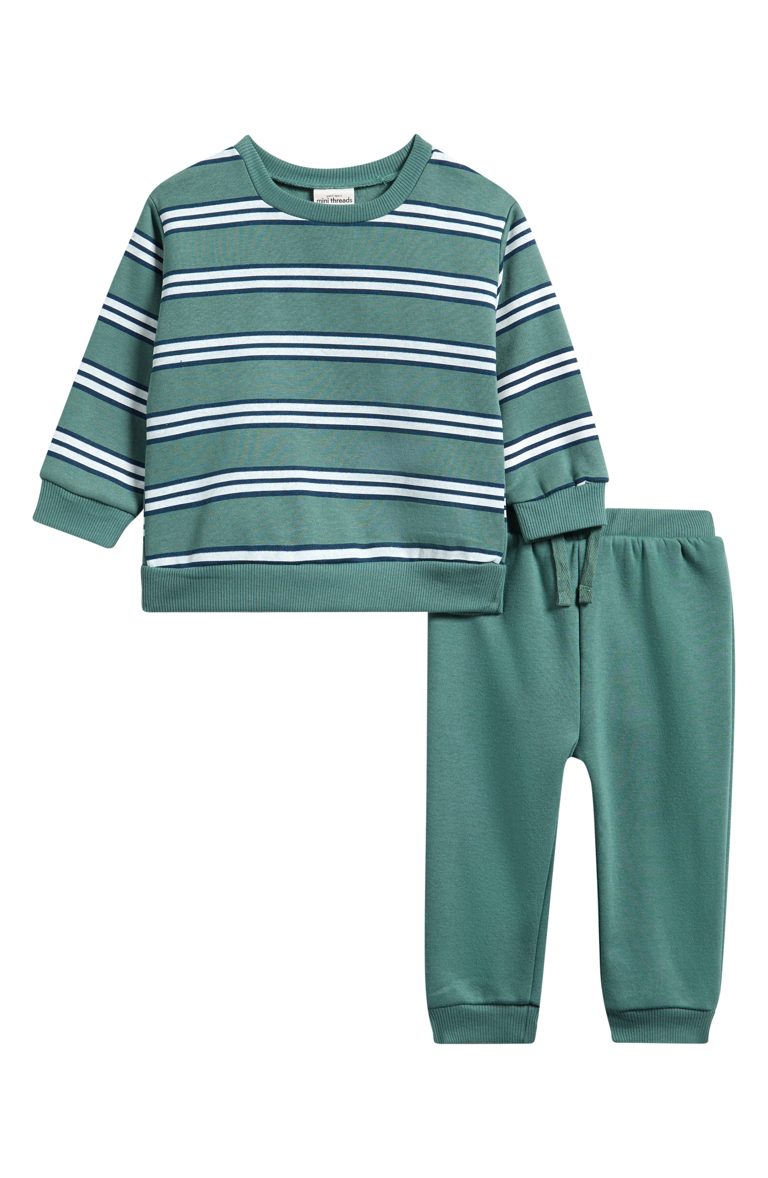 selected DARK GREEN STRIPE
