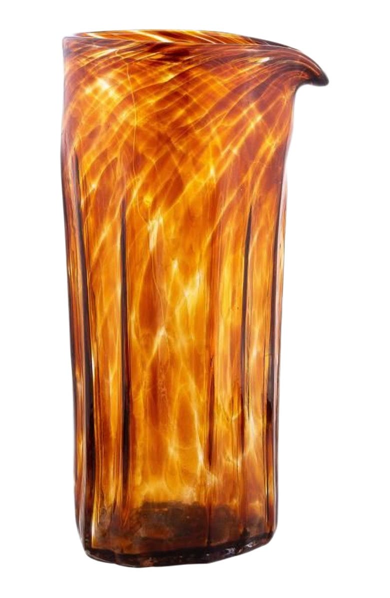 Xaquixe Handless Pitcher - 37.2 Oz, Main, color, Amber