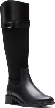 Clarks® Maye Carly Buckle Strap Boot