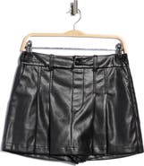 rag & bone Esme Faux Leather Skort