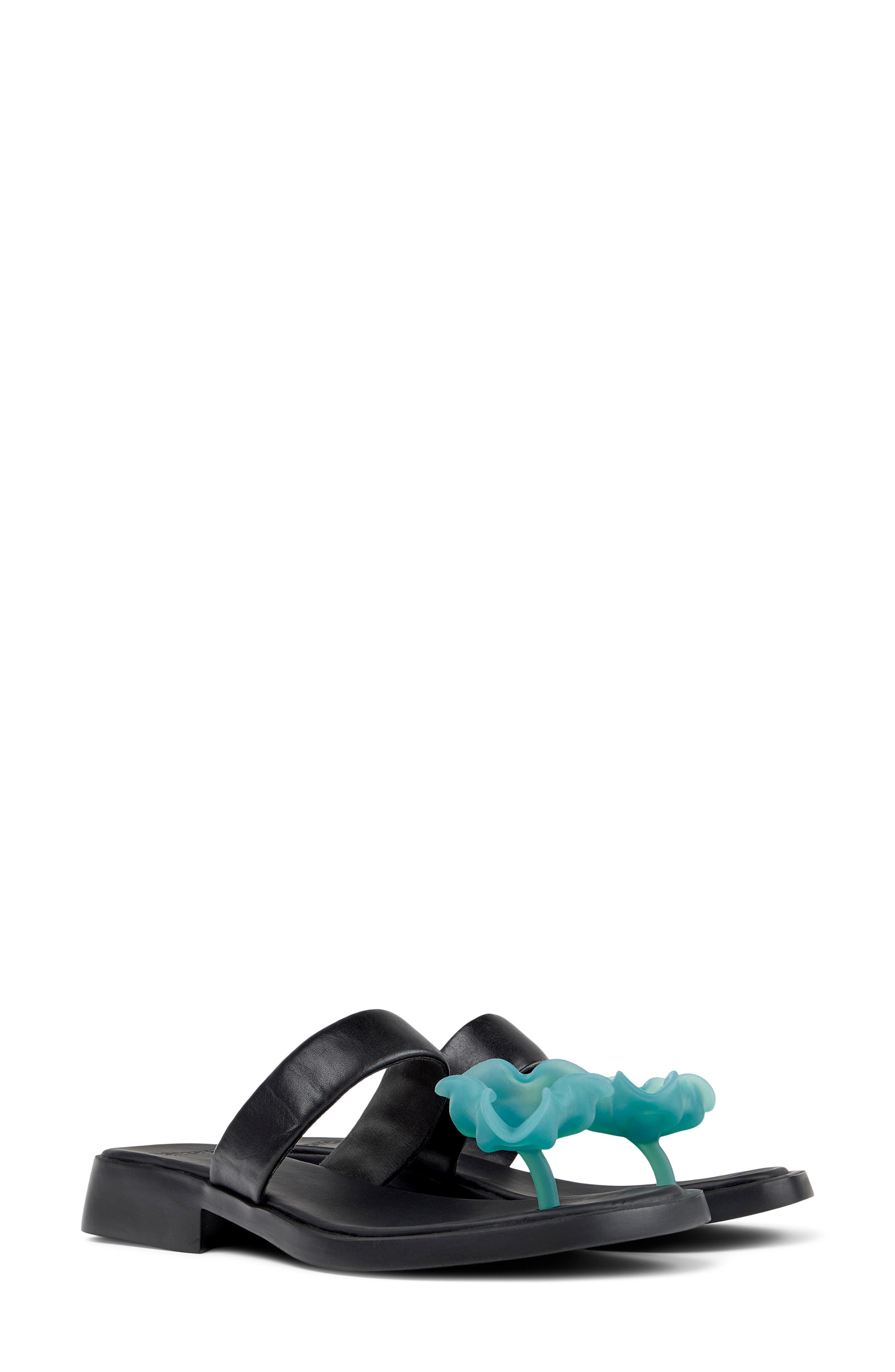 Camper Dana Flip Flop, Main, color, Black