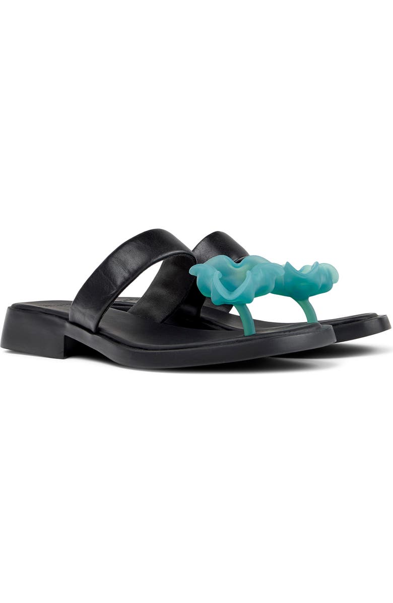 Camper Dana Flip Flop, Main, color, Black