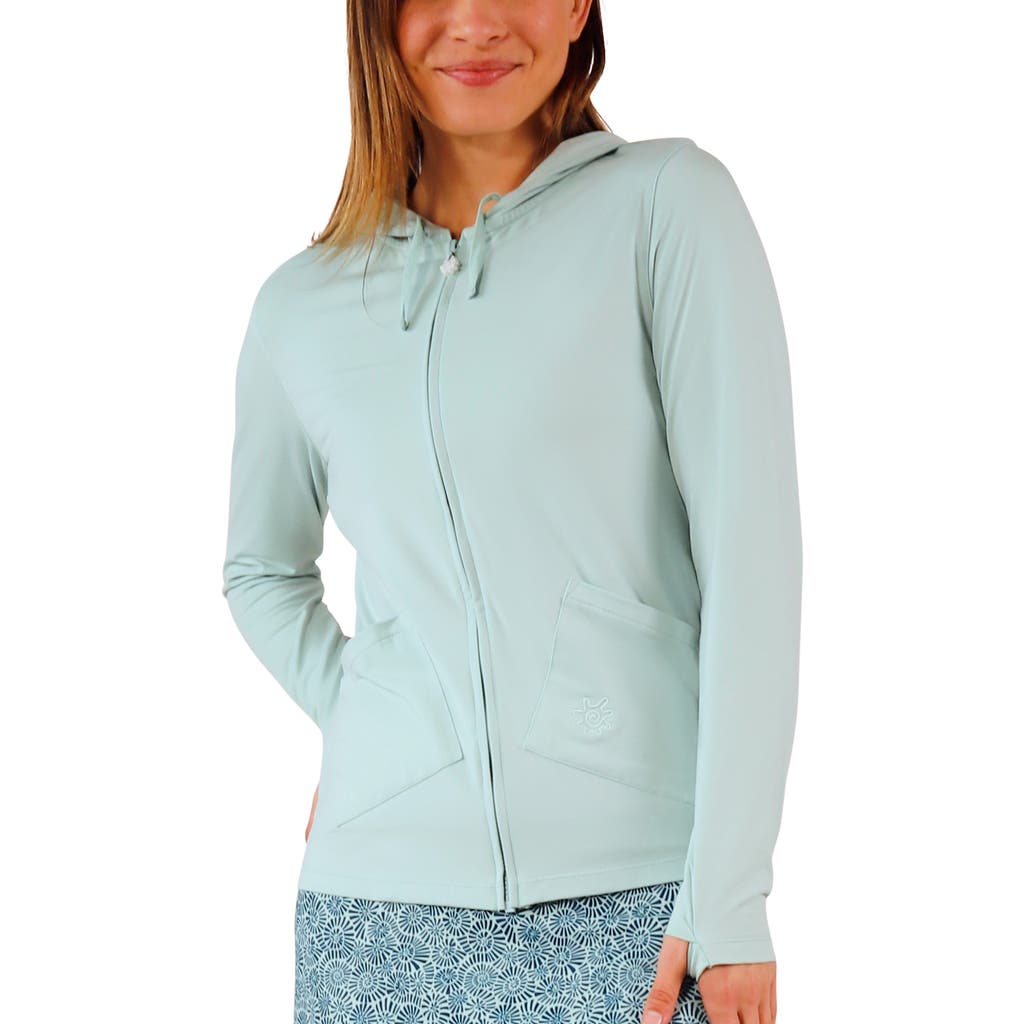 Uv Skinz Everyday Hooded Jacket In Dewdrop