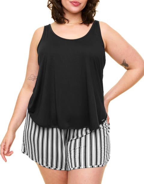 Balenda Pajama Tank And Shorts Set